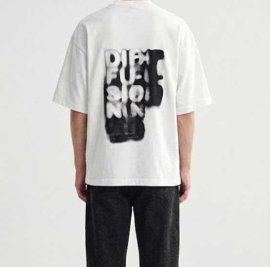 Drop Tee Abstract Face - Image 3