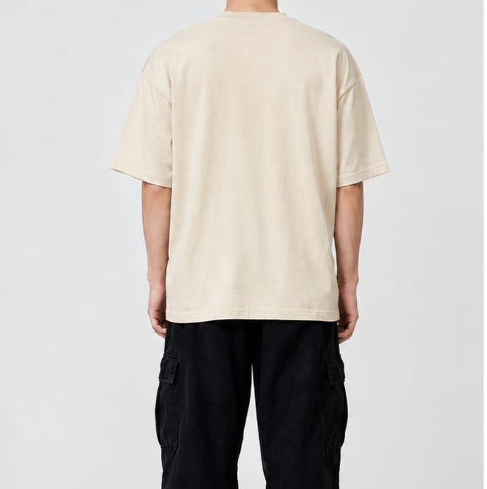 Cream Hat Tee - Image 2